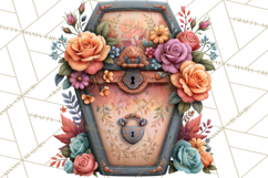 Gothic Fall Clipart PNG Dark Autumn Illustrations Product Image 3