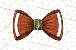 Sports Bows Clipart, Sports Bow PNG, Football Bow Png Product Image 3
