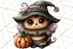 Cute Halloween Insects Clipart PNG Product Image 4
