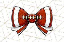 Sports Bows Clipart, Sports Bow PNG, Football Bow Png Product Image 2