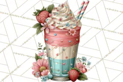 Patriotic Backyard BBQ Clipart and 4th of July Cookout Art Product Image 3