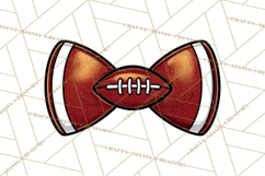 Sports Bows Clipart, Sports Bow PNG, Football Bow Png Product Image 3