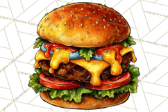 Summer BBQ Beer &amp; Grilling Clipart, Barbecue Png Files Product Image 3