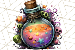 Cute Summerween Beach Monster PNG Clipart Product Image 3