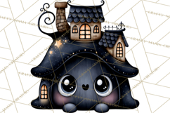 Cute Halloween Insects Clipart PNG Product Image 4