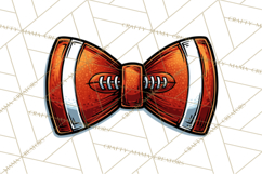 Sports Bows Clipart, Sports Bow PNG, Football Bow Png Product Image 5