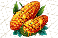 Summer BBQ Beer &amp; Grilling Clipart, Barbecue Png Files Product Image 5