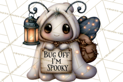 Cute Halloween Insects Clipart PNG Product Image 2
