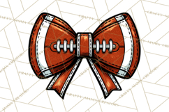 Sports Bows Clipart, Sports Bow PNG, Football Bow Png Product Image 3