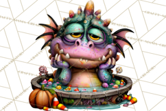 Cute Summerween Beach Monster PNG Clipart Product Image 4