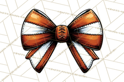 Sports Bows Clipart, Sports Bow PNG, Football Bow Png Product Image 4