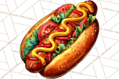 Summer BBQ Beer &amp; Grilling Clipart, Barbecue Png Files Product Image 5