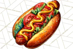 Summer BBQ Beer & Grilling Clipart, Barbecue Png Files Product Image 5