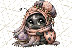 Cute Halloween Insects Clipart PNG Product Image 2