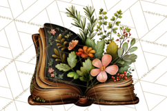 Cozy Chapters Coffee Books Nature Clipart PNG Graphics Product Image 4