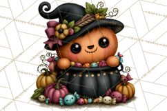 Cute Halloween Insects Clipart PNG Product Image 4