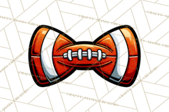 Sports Bows Clipart, Sports Bow PNG, Football Bow Png Product Image 4