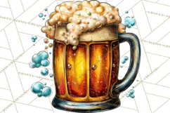 Summer BBQ Beer & Grilling Clipart, Barbecue Png Files Product Image 5