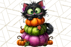 Cute Summerween Beach Monster PNG Clipart Product Image 5