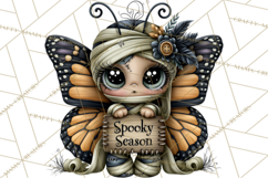Cute Halloween Insects Clipart PNG Product Image 3