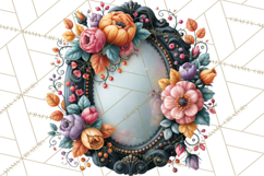 Gothic Fall Clipart PNG Dark Autumn Illustrations Product Image 4