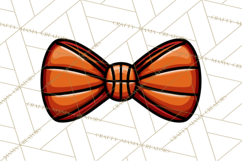 Sports Bows Clipart, Sports Bow PNG, Basketball Football Product Image 4
