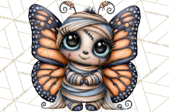 Cute Halloween Insects Clipart PNG Product Image 4