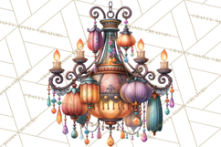 Gothic Fall Clipart PNG Dark Autumn Illustrations Product Image 5