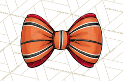 Sports Bows Clipart, Sports Bow PNG, Basketball Football Product Image 5