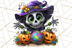 Cute Summerween Beach Monster PNG Clipart Product Image 5