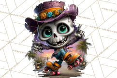 Cute Summerween Beach Monster PNG Clipart Product Image 2