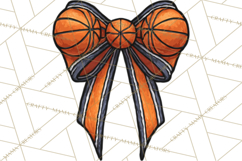 Sports Bows Clipart, Sports Bow PNG, Basketball Bow Png Product Image 2