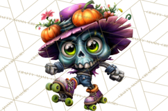 Cute Summerween Beach Monster PNG Clipart Product Image 3