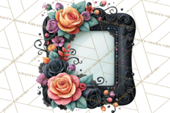 Gothic Fall Clipart PNG Dark Autumn Illustrations Product Image 4