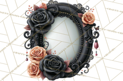 Gothic Fall Clipart PNG Dark Autumn Illustrations Product Image 5