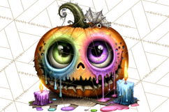 Cute Summerween Beach Monster PNG Clipart Product Image 4