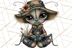 Cute Halloween Insects Clipart PNG Product Image 5