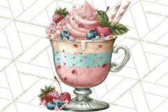 Patriotic Backyard BBQ Clipart and 4th of July Cookout Art Product Image 2