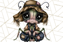 Cute Halloween Insects Clipart PNG Product Image 2