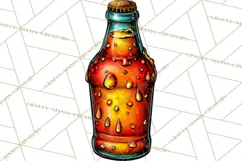 Summer BBQ Beer & Grilling Clipart, Barbecue Png Files Product Image 3