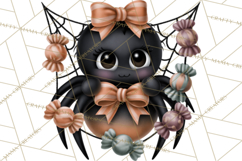 Cute Halloween Insects Clipart PNG Product Image 2