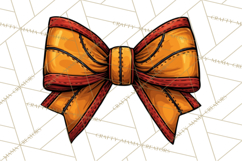 Sports Bows Clipart, Sports Bow PNG, Basketball Bow Png Product Image 4