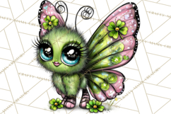 Cute Butterfly Characters Clipart, Spring Png Product Image 4