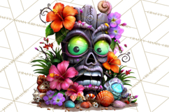 Cute Summerween Beach Monster PNG Clipart Product Image 4