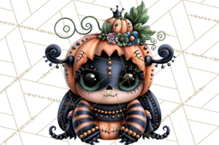 Cute Halloween Insects Clipart PNG Product Image 5