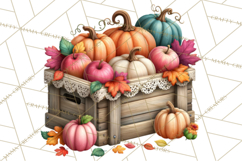 Gothic Fall Clipart PNG Dark Autumn Illustrations Product Image 2