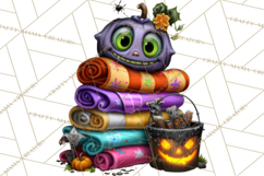 Cute Summerween Beach Monster PNG Clipart Product Image 5