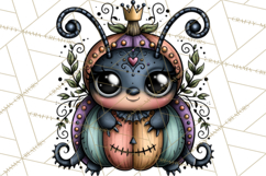 Cute Halloween Insects Clipart PNG Product Image 2