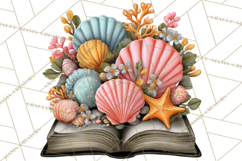 Cozy Chapters Coffee Books Nature Clipart PNG Graphics Product Image 2