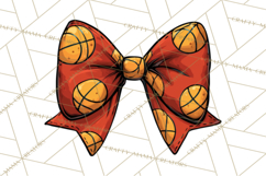 Sports Bows Clipart, Sports Bow PNG, Basketball Bow Png Product Image 2
